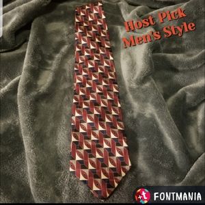 🚨2/$20🚨   WAS  $80  ZYLOS by George Machado 100% Silk Tie